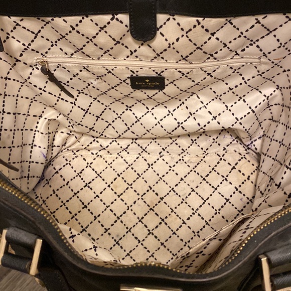 Kate Spade Tote -Black Very good condition - Picture 3 of 5